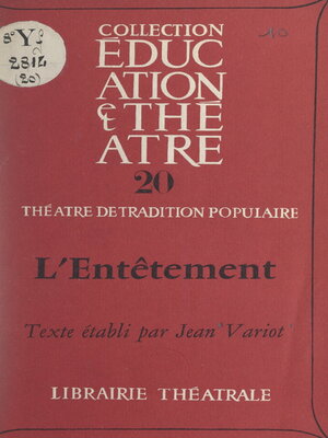 cover image of L'entêtement